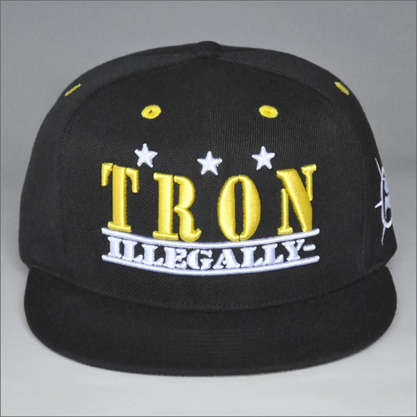 High Embroidery Snapback for Wholesale