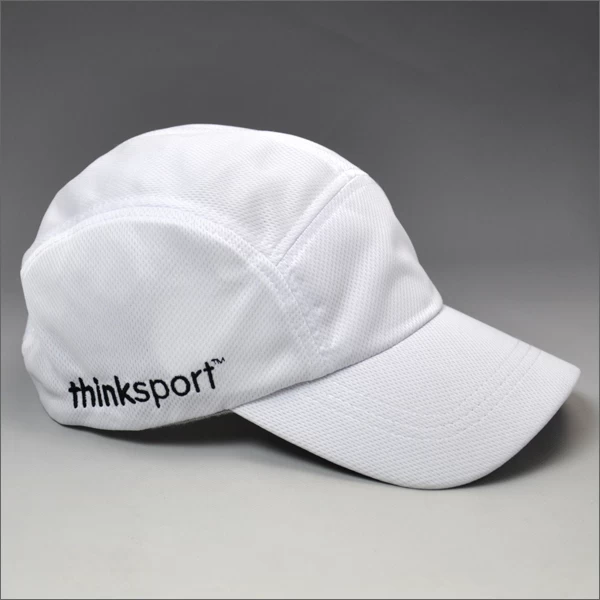 High end embroidery white golf cap