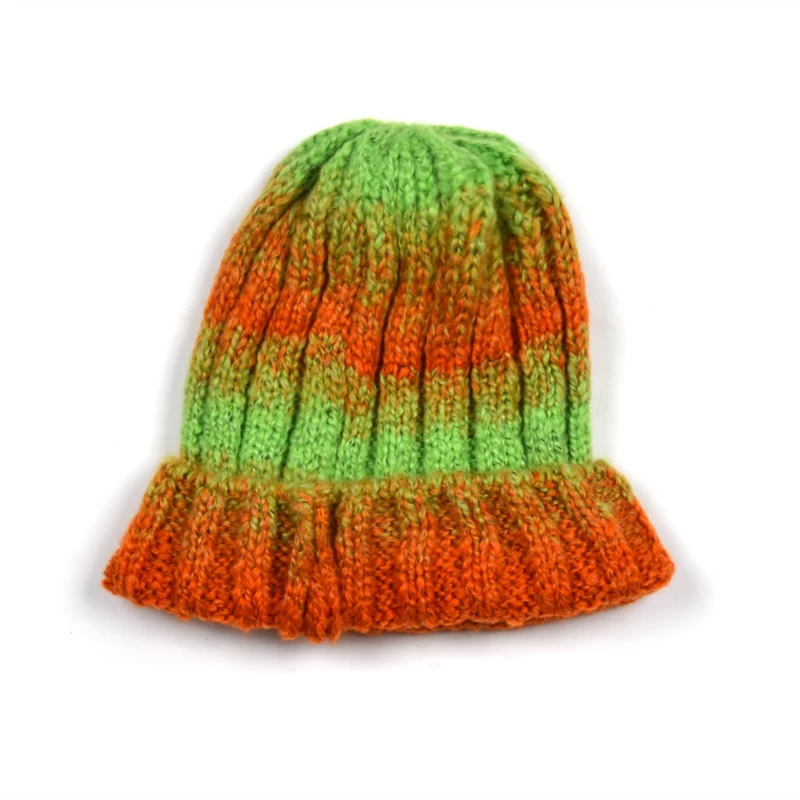 Multicolor plain blank winter beanies hats