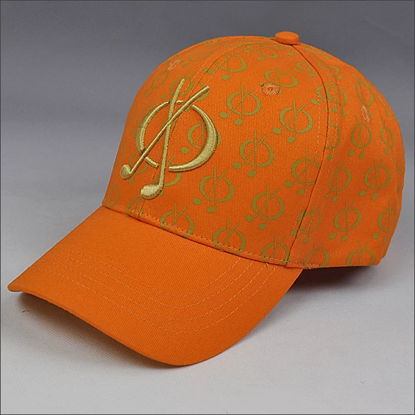 Printing fabric baseball cap design