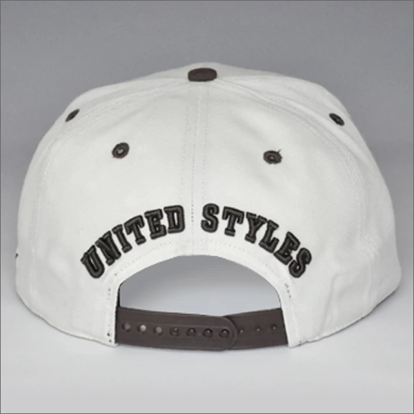 Quality 6 panel custom snapback hat with logo