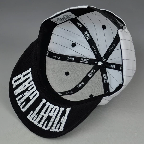 White team 3D embroidery snapback sports caps wholesale