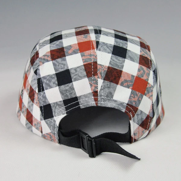 Wholesale make your own print pattern custom 5 panel hats
