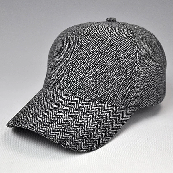Wool baseball caps