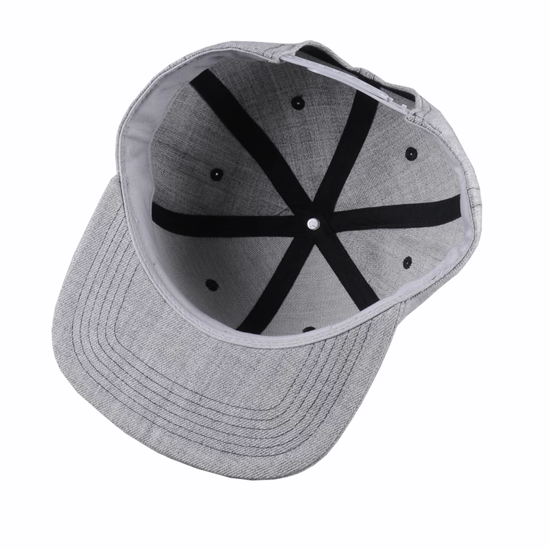 acrylic wool snapback cap, high quality hat supplier china