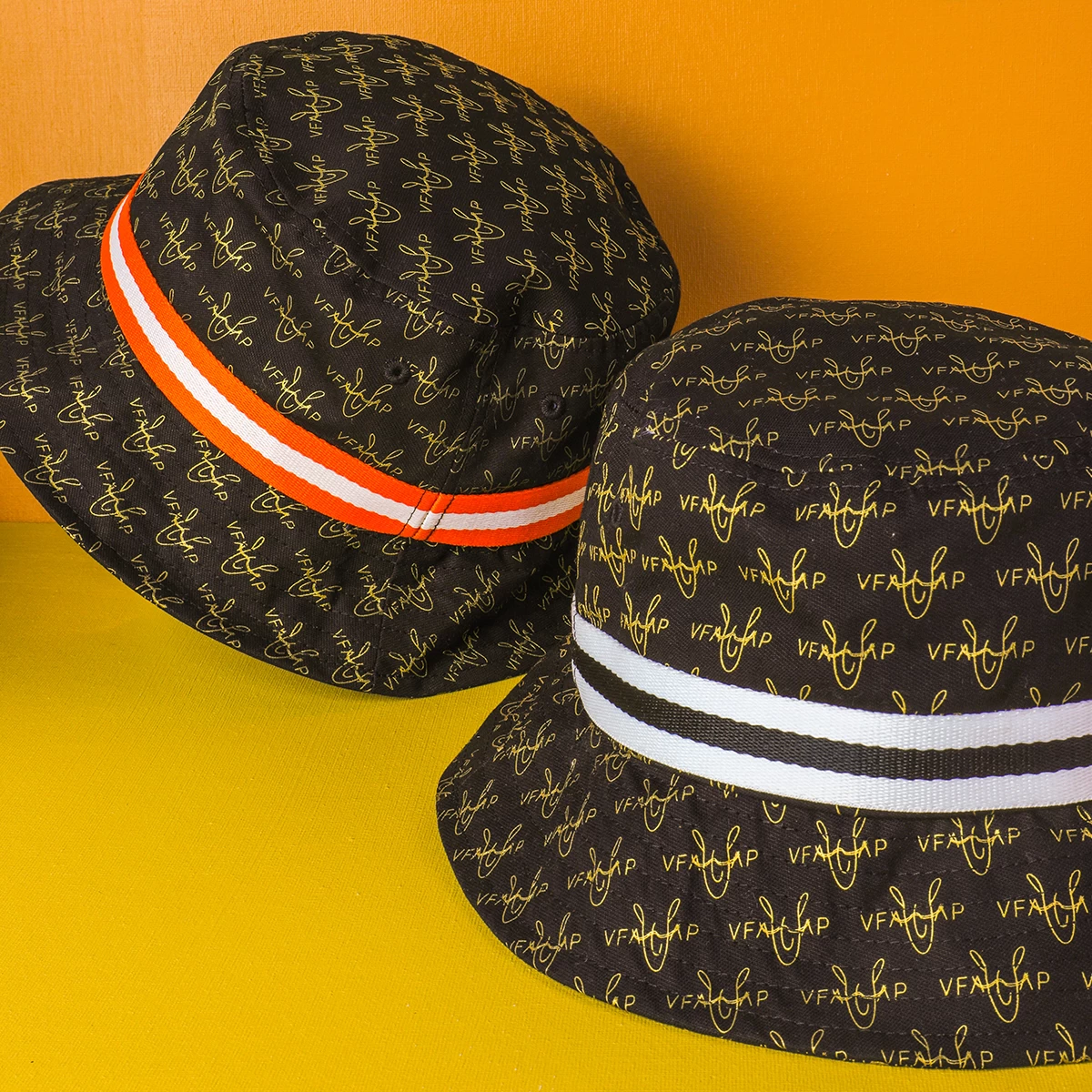 China all vfa printing tape bucket hats custom manufacturer
