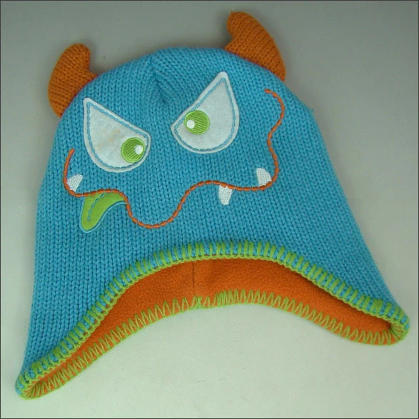 animal baby hat knitting pattern