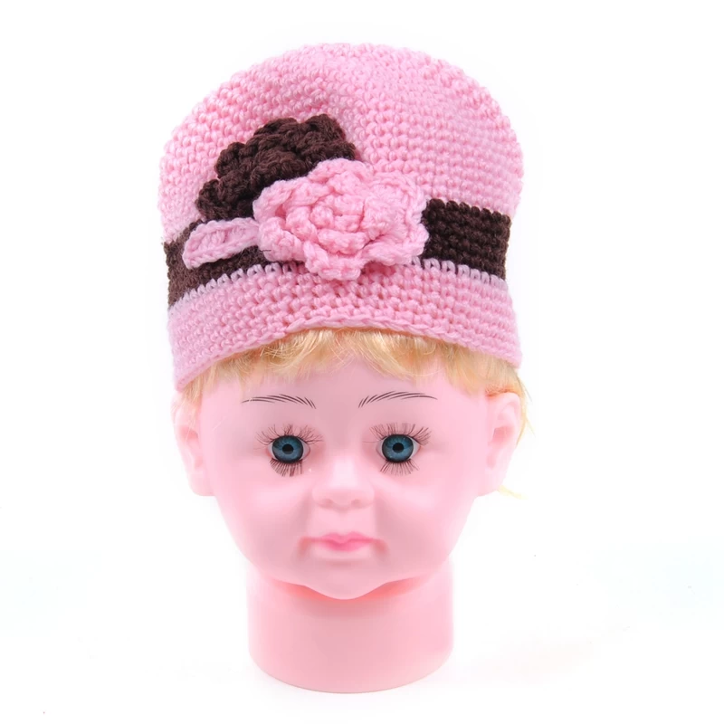 China baby beanie hat baby patterns knitting, baby beanie hat ears fabricante