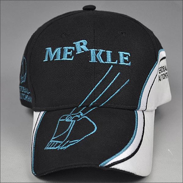 baseball cap cap with adjustable elastic velcro closure