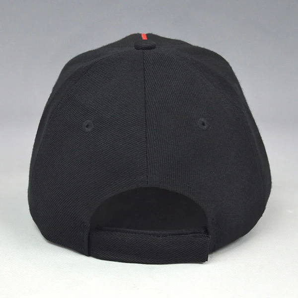 baseball cap hat with adjustable velcro closure