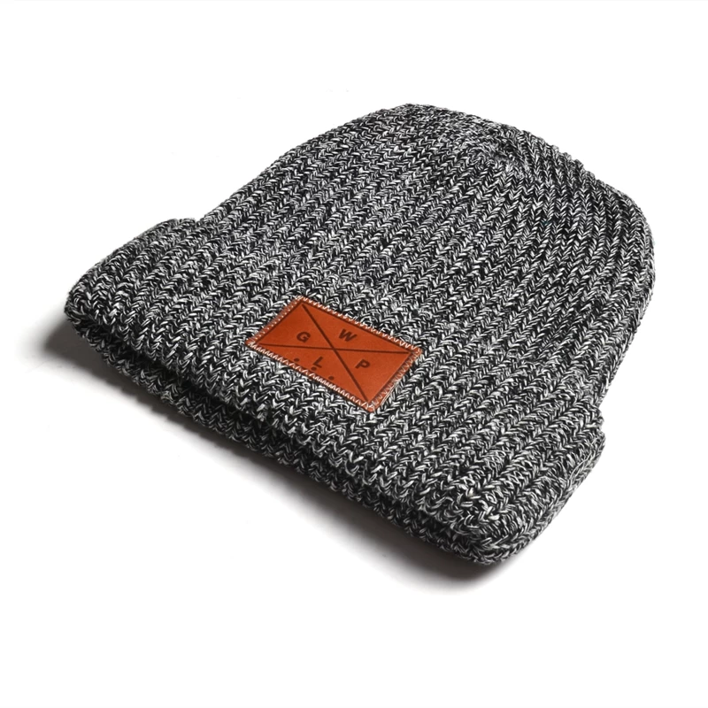 中国 最高の価格のニット冬の帽子、slouchyビーニーニット帽のパターン メーカー