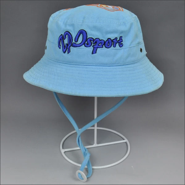 bucket hat with string