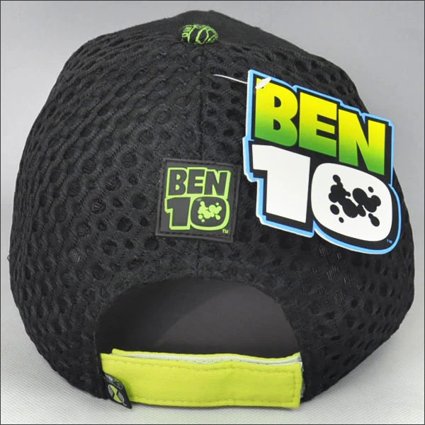 childrens baseball cap with custom printed brim