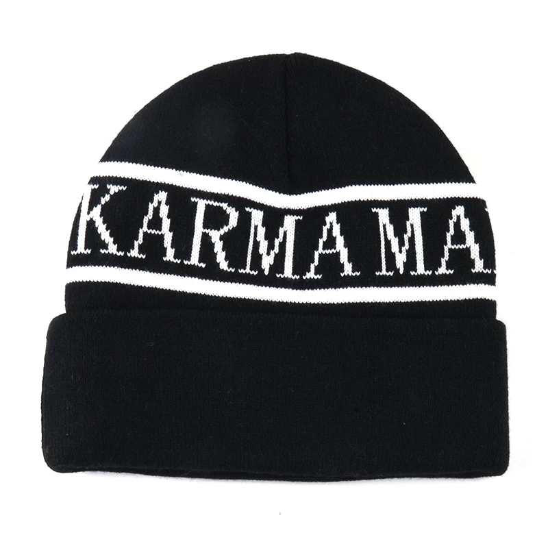 China china beanie hat black and white supplied manufacturer