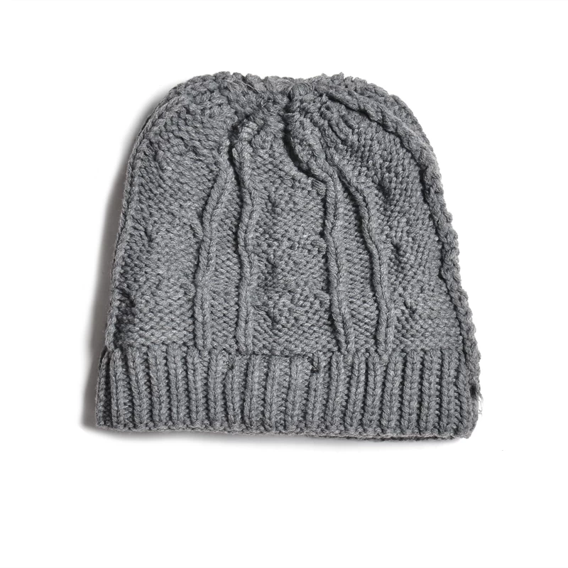 china custom winter hats wholesales, best price knitted winter hat
