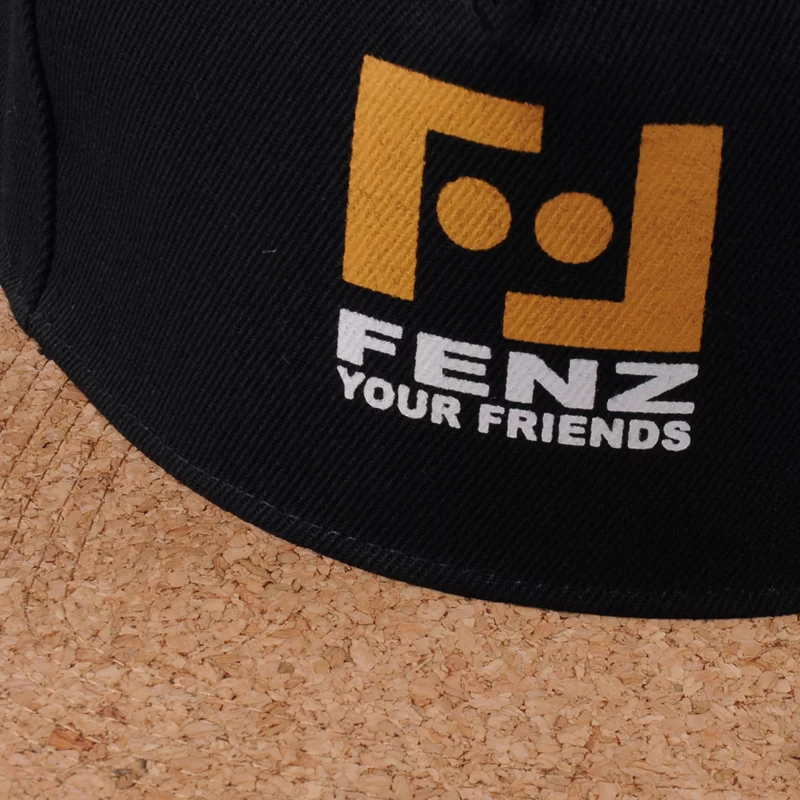cork flat brim snapback cap, custom embroidered snapback hats wholesale