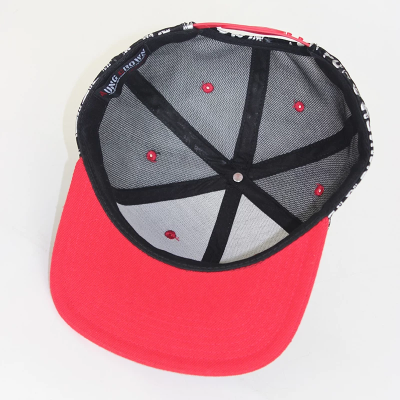 custom 3d embroidery snap back hat