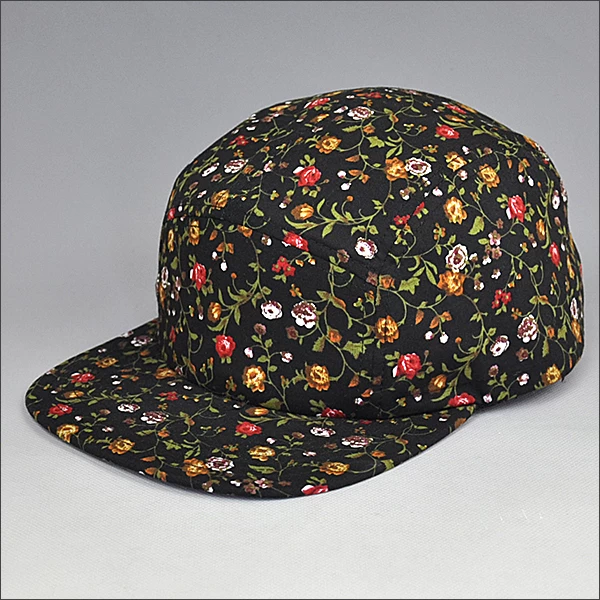 custom 5-panel camp cap, 5 panel custom hat company