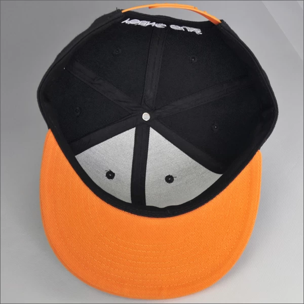 custom 6 panel snap back hats