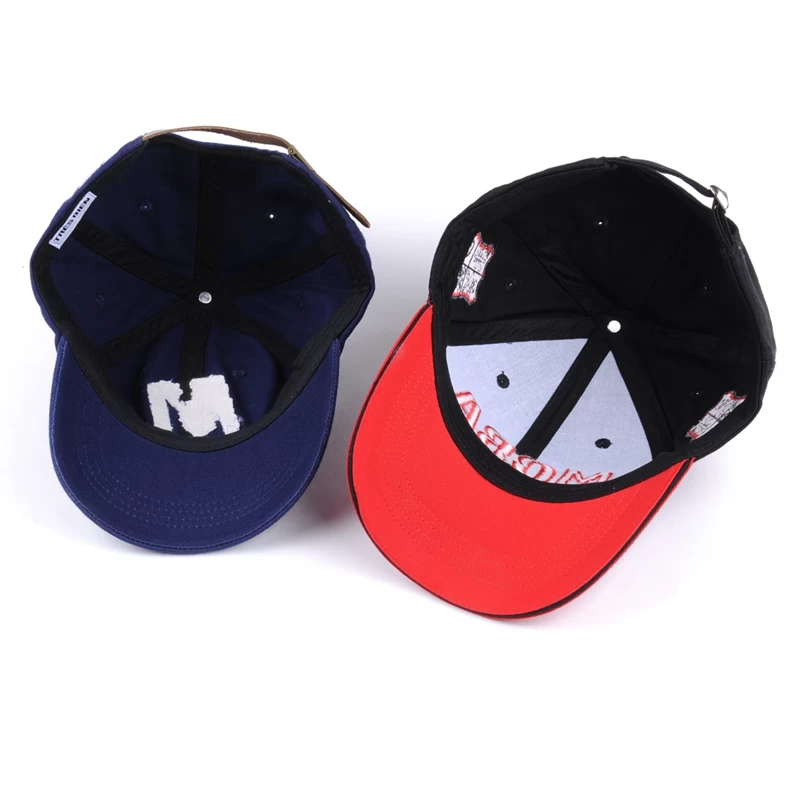 custom 6 panels embroidery sports cap baseball hats