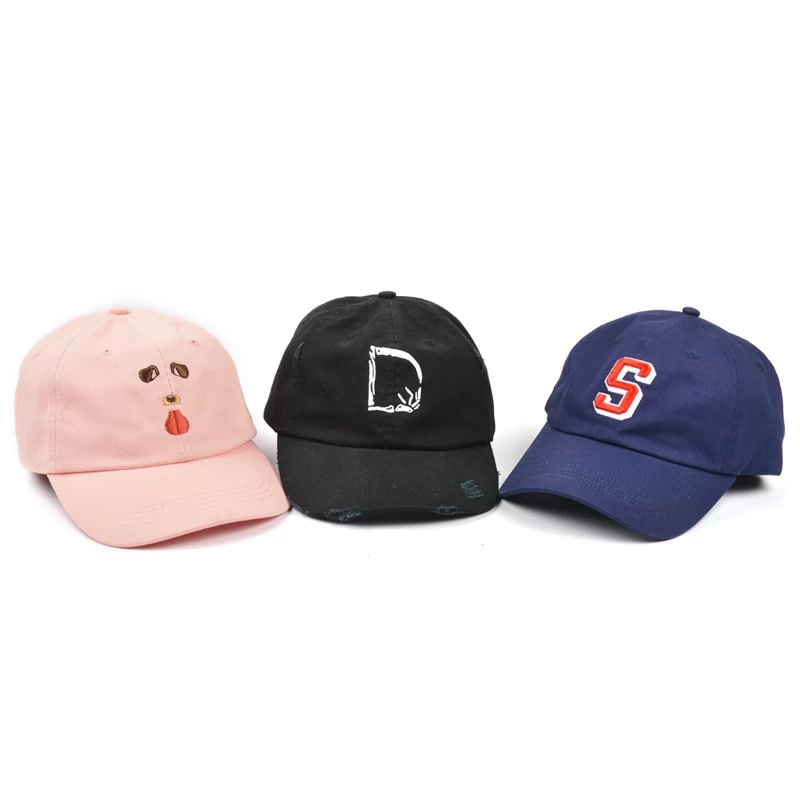 custom embroidery logo baseball cap dad hat