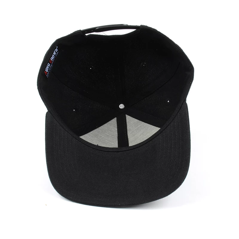 custom flat bill snapback cap, custom embroidery snapback hats