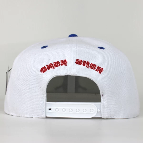 custom flat bill snapback cap, custom embroidery snapback cap