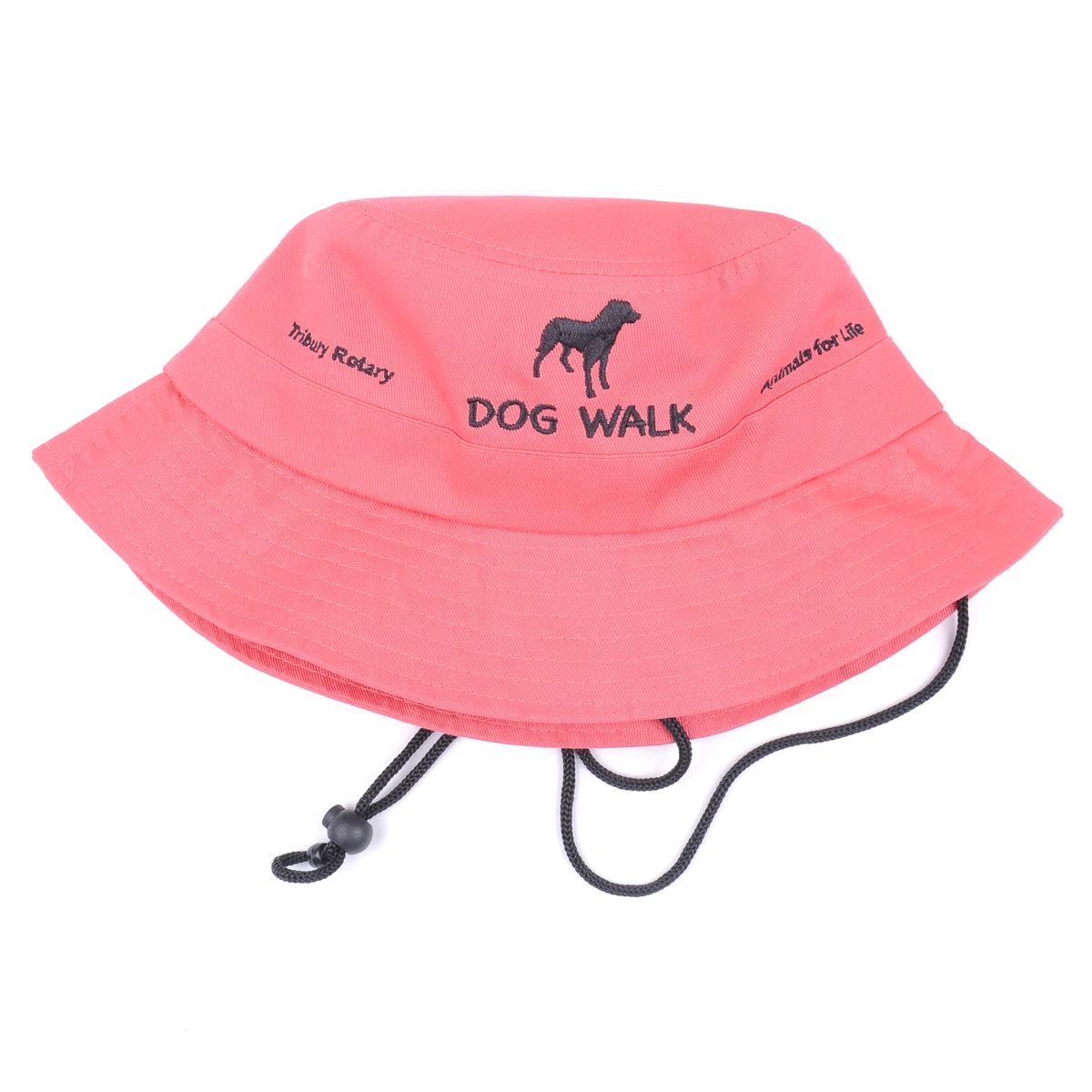 custom plain embroidery women bucket hat with string