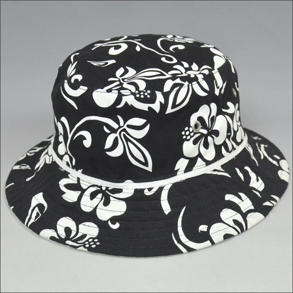custom printed bucket finishing hat with high quality