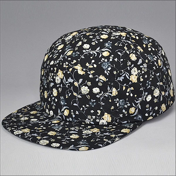custom snapback flat brim baseball cap