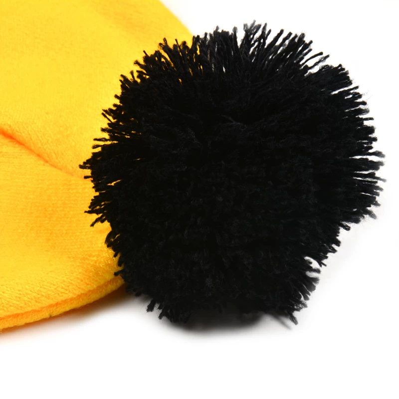 cute yellow bear beanie hat