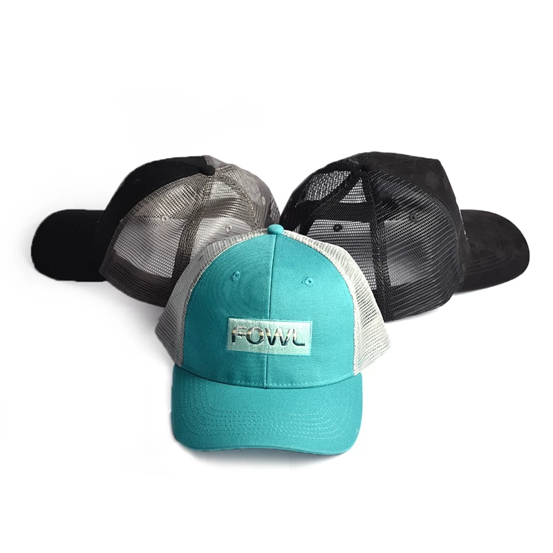 design logo trucker caps mesh hat custom supplier