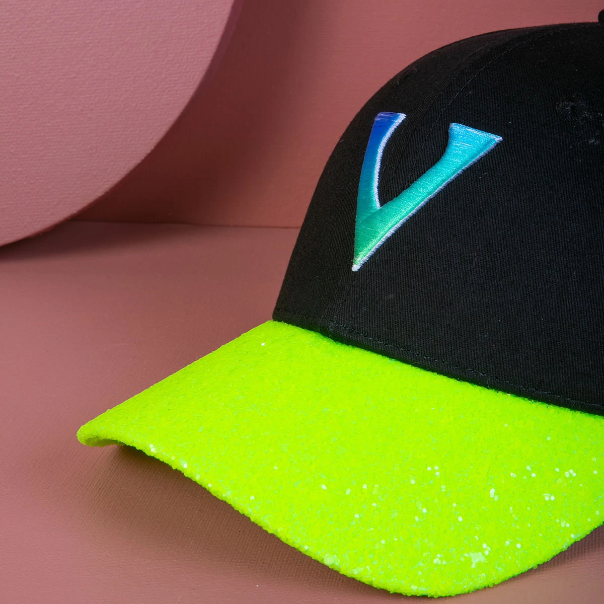 الصين تصميم نفخة التطريز vfa شعار قبعات رياضية البيسبول الصانع