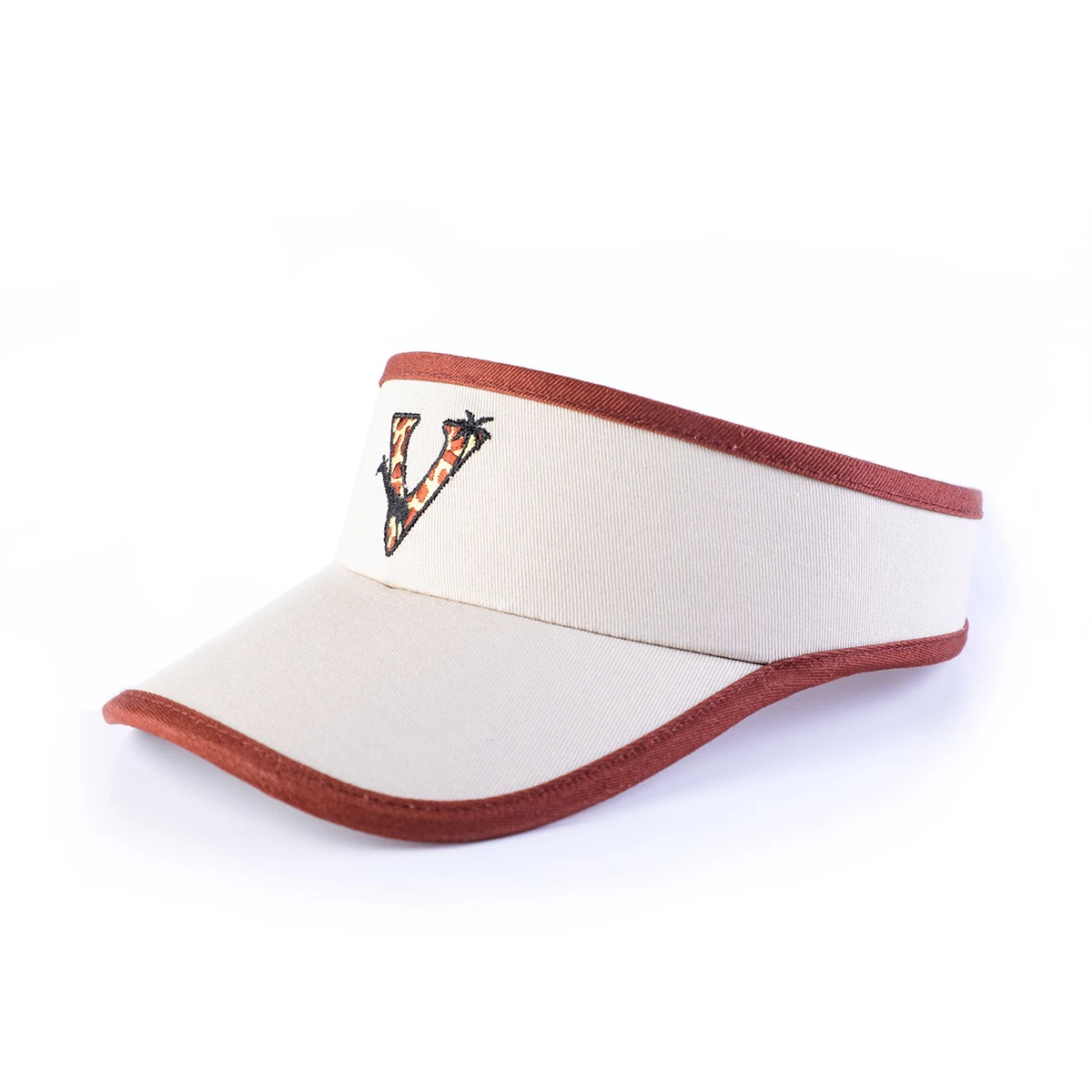 China design vfa logo sports cotton sun visor hats manufacturer