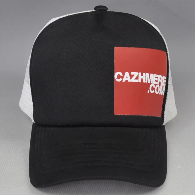 designer printed trucker cap