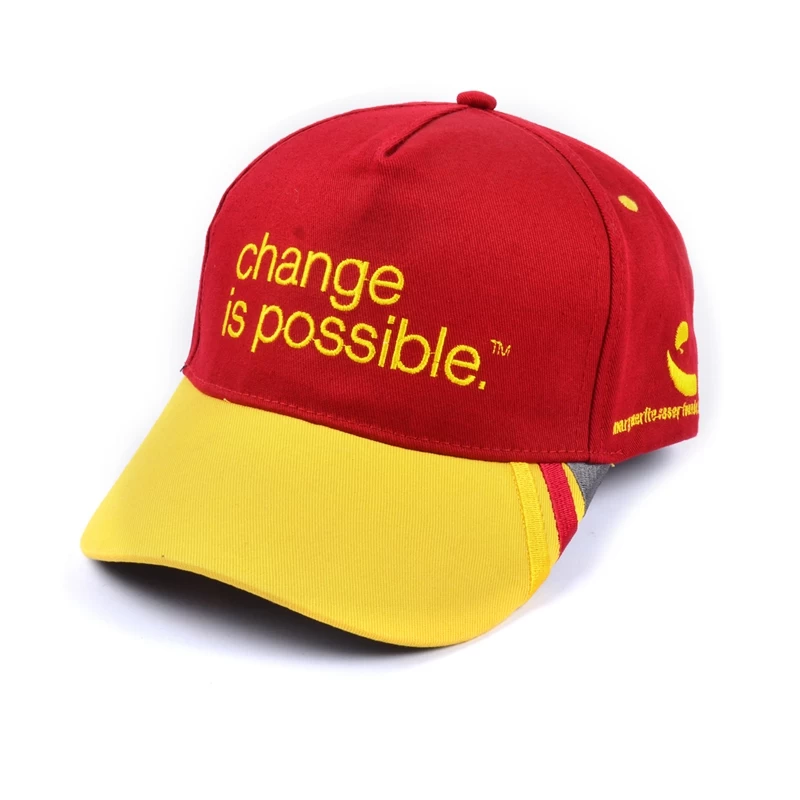 China embroidery designs for sports baseball cap manufacturer