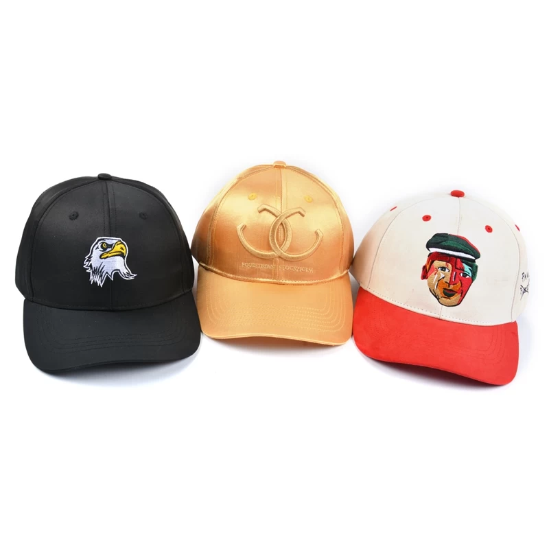 الصين شعار التطريز مخصص قبعة بيسبول الخاصة الصانع