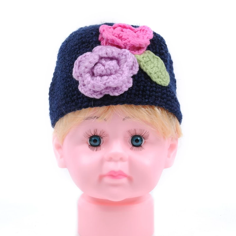 China high quality baby beanie knitted hat wholesales china manufacturer