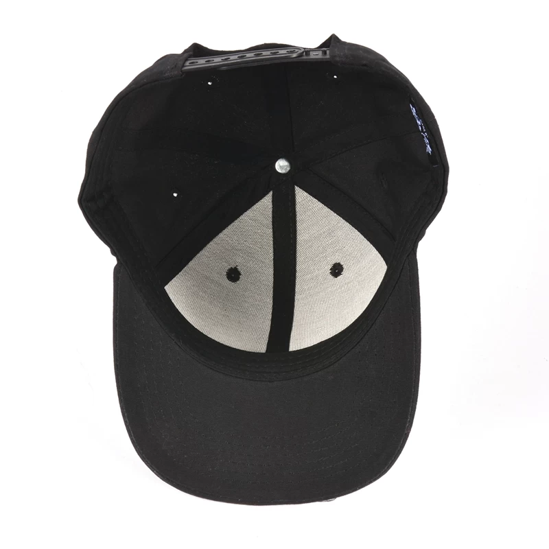 leather letters patch baseball black caps