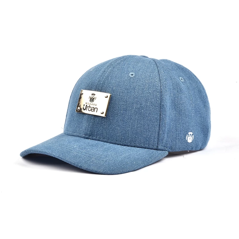 الصين شعار معدني مخصص الرياضة قبعات البيسبول القطن قابل للتعديل الصانع