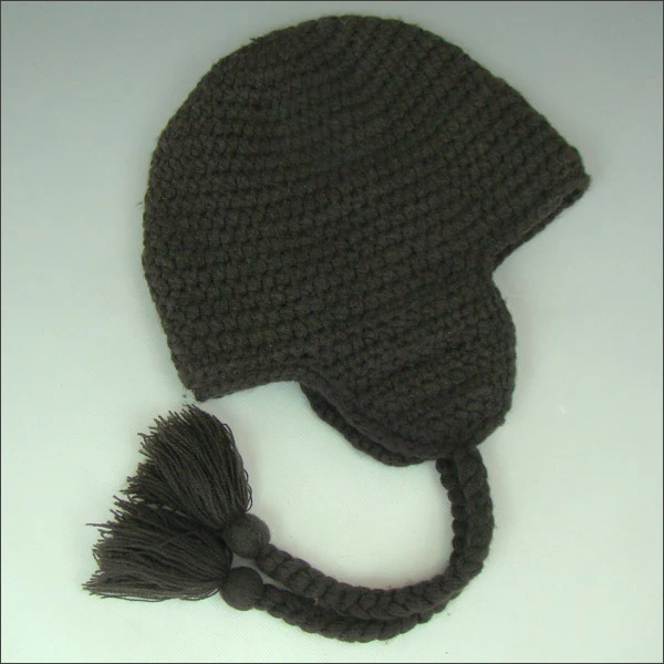 novelty knitted hat with earphones