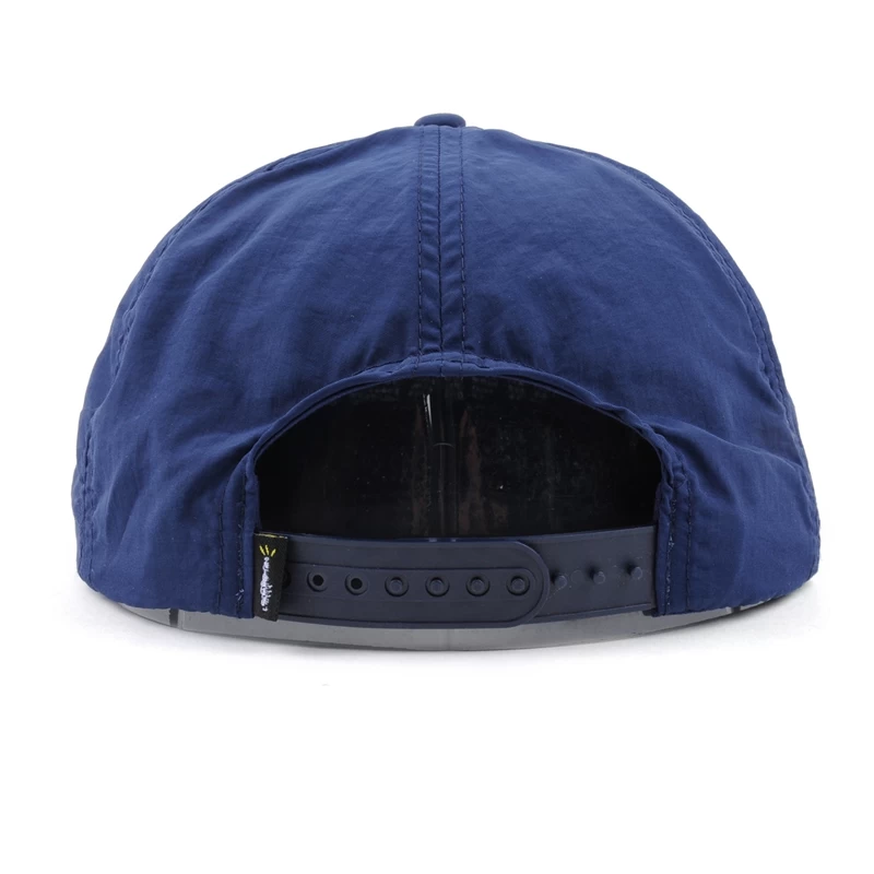 piping embroidery logo polyester unstructured snapback caps