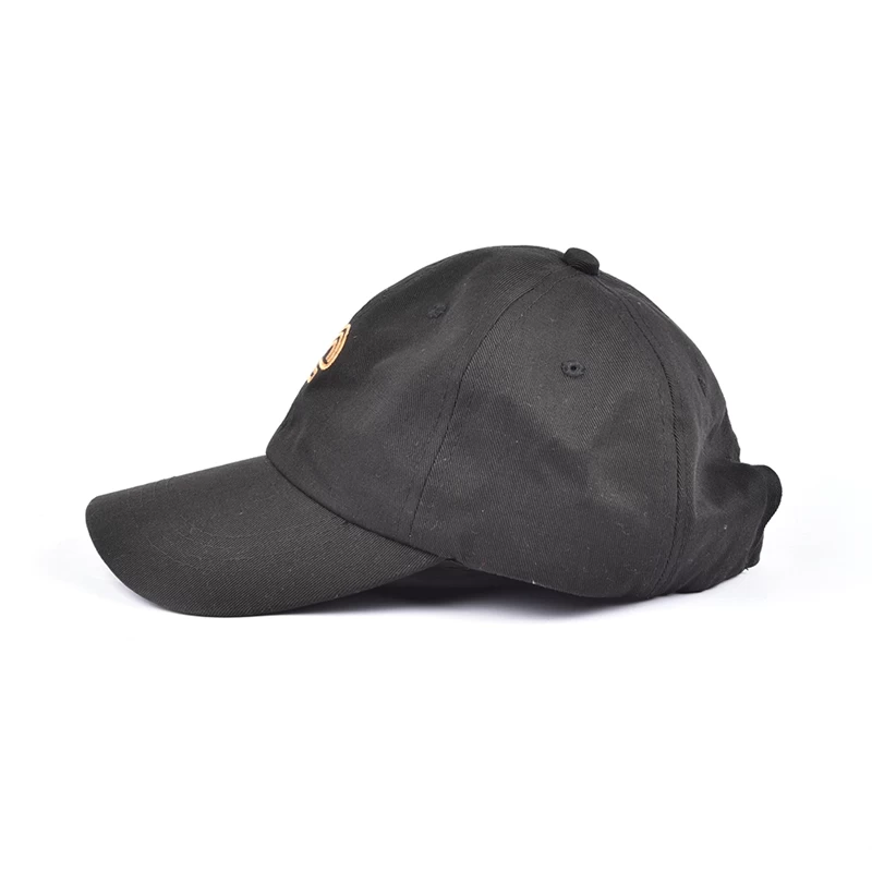 plain embroidery wholesale black dad hats custom