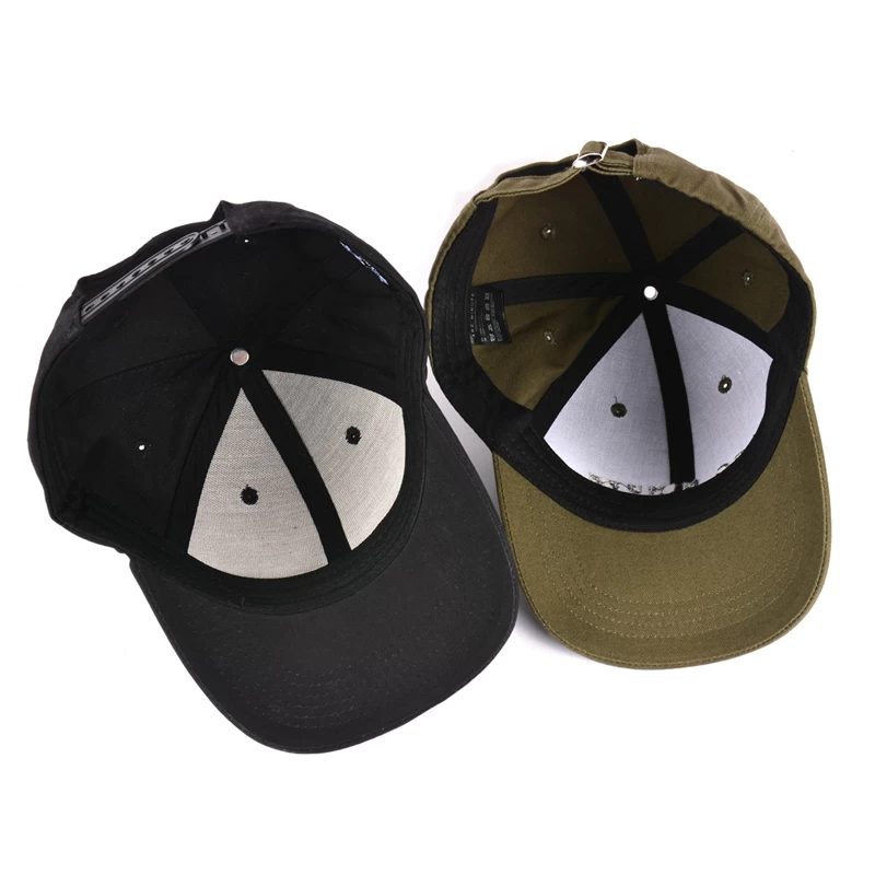plain logo custom baseball cap design factory