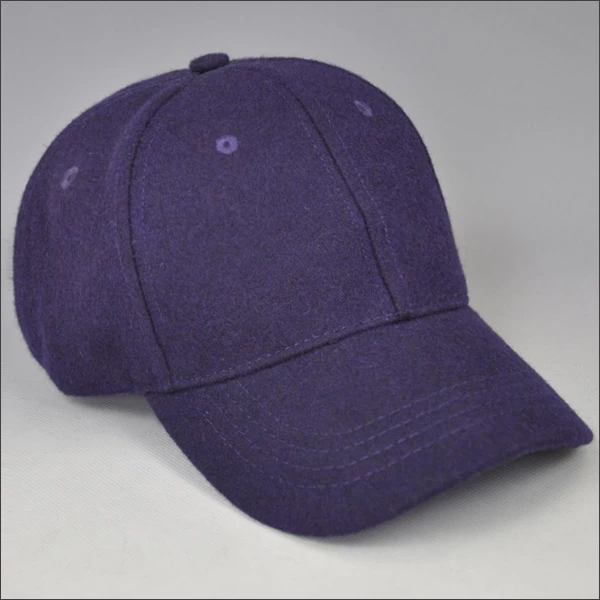 purple metal strap back baseball cap