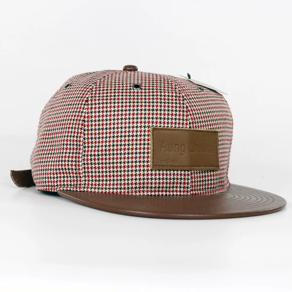 quality striped fabric seersucker cap