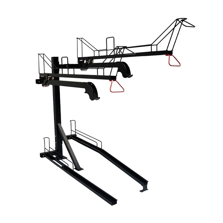 China O suporte vertical do suporte do suporte da bicicleta de dois andares para a venda fabricante