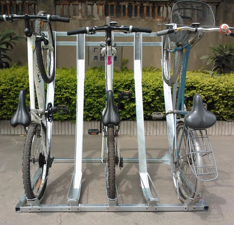 Soporte vertical de acero para bicicletas, estante para bicicletas