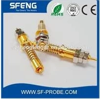 Brass Spring Loaded Pogo Pin Battery Connector Pin