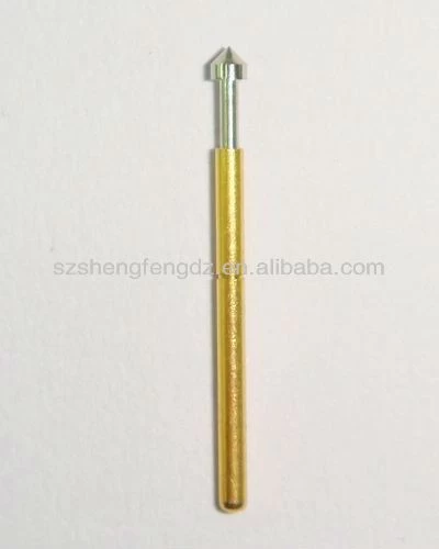 Conical head test probe pin for PCB